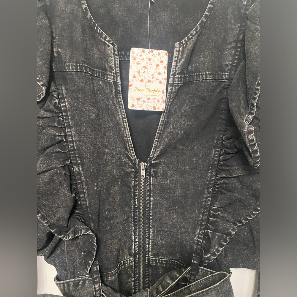 Free People Denim Dress - Picture 3 of 7